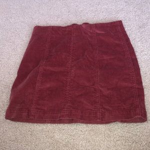 Corduroy Skirt